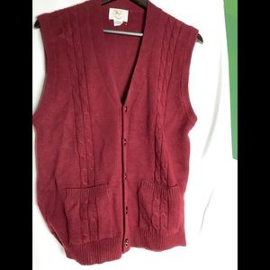 Unicorn Mens 5 Button Acrylic Sweater Vest